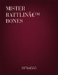 Mister Rattlin' Bones Unison choral sheet music cover